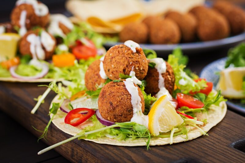 Falafel Teller (8 Stk.)